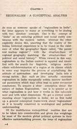 Regionalism in Indian Perspective