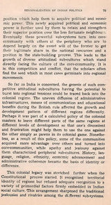 Regionalism in Indian Perspective