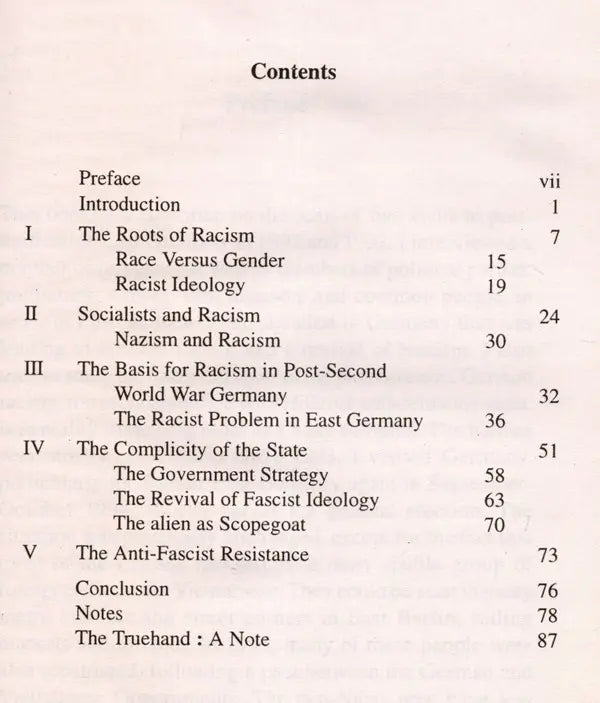 German Racism- An Old or New Disease (An Old Rare Book)