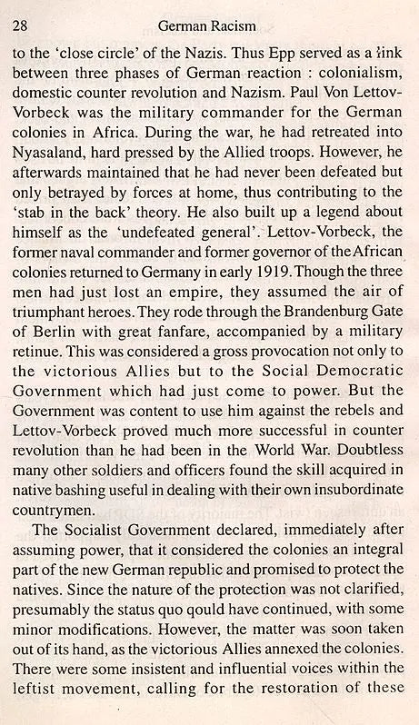 German Racism- An Old or New Disease (An Old Rare Book)