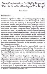 Cloud Stone and the Mind- The People and Environment of Darjeeling Hill Area