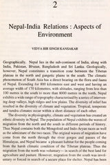 India-Nepal Cooperation Broadening Measures (An Old Rare Book)