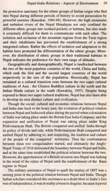 India-Nepal Cooperation Broadening Measures (An Old Rare Book)