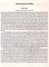Food Movement of 1959- Documenting a Turning Point in the History of West Bengal (An Old and Rare Book) - Retail Maharaj