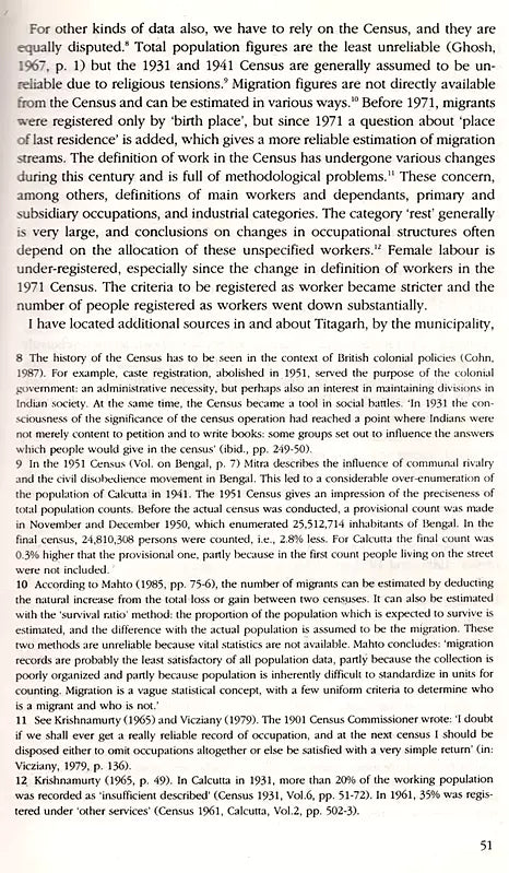 Unsettled Settlers- Migrant Workers and Industrial Capitalism in Calcutta