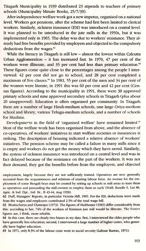 Unsettled Settlers- Migrant Workers and Industrial Capitalism in Calcutta