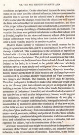 Politics and Identity in South Asia (An Old and Rare Book)