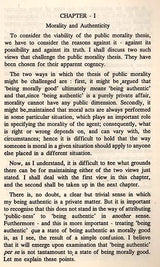 Man and Morality (An Old and Rare Book) - Retail Maharaj