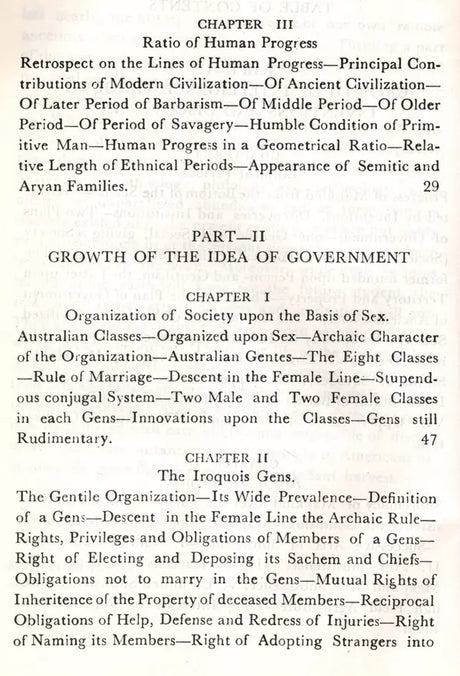 Ancient Society or Researches in the Lines of Human Progress from Savagery through Barbarism to Civilization (An Old and Rare Book) - Retail Maharaj