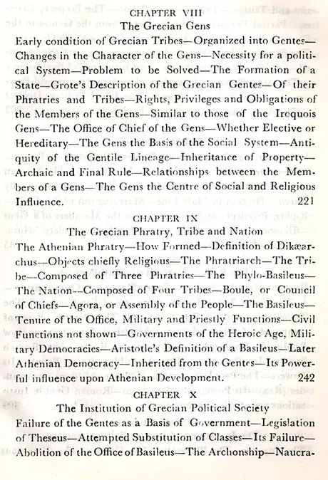 Ancient Society or Researches in the Lines of Human Progress from Savagery through Barbarism to Civilization (An Old and Rare Book) - Retail Maharaj