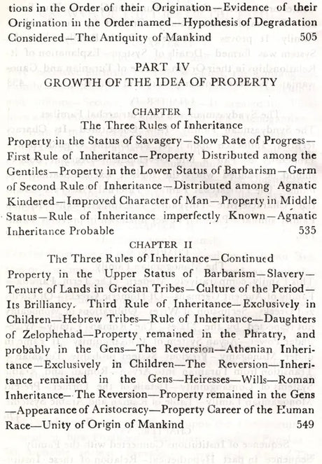 Ancient Society or Researches in the Lines of Human Progress from Savagery through Barbarism to Civilization (An Old and Rare Book) - Retail Maharaj