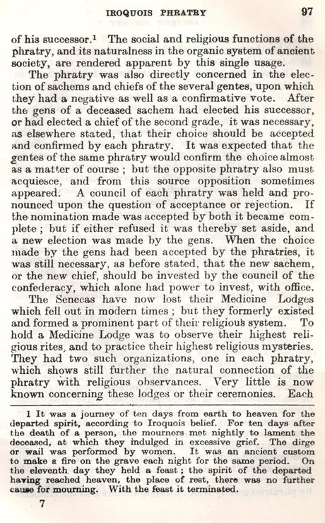 Ancient Society or Researches in the Lines of Human Progress from Savagery through Barbarism to Civilization (An Old and Rare Book) - Retail Maharaj