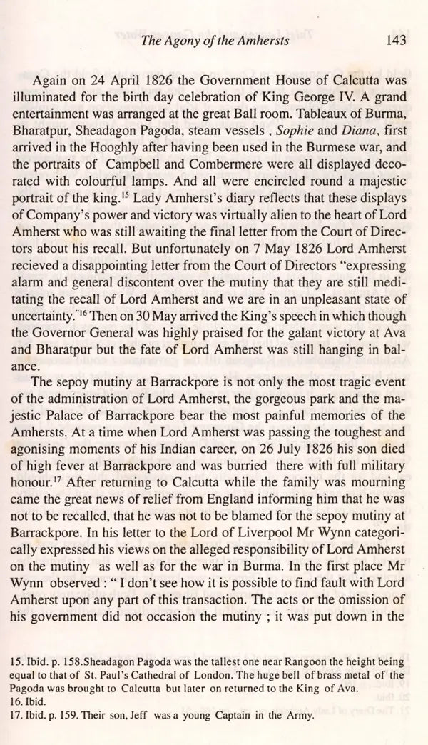 Tulsi Leaves and the Ganges Water- The Slogan of the First Sepoy Mutiny at Barrackpore 1824 - Retail Maharaj