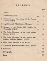 Labour Movement in Tamilnadu 1918-1933 (An Old and Rare Book) - Retail Maharaj
