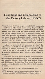 Labour Movement in Tamilnadu 1918-1933 (An Old and Rare Book) - Retail Maharaj