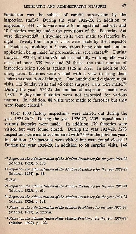 Labour Movement in Tamilnadu 1918-1933 (An Old and Rare Book) - Retail Maharaj