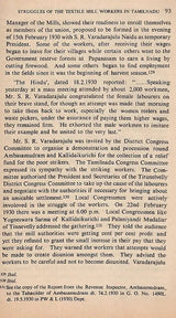 Labour Movement in Tamilnadu 1918-1933 (An Old and Rare Book) - Retail Maharaj