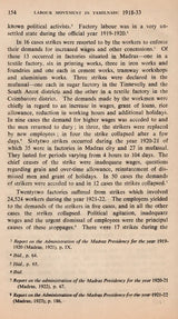 Labour Movement in Tamilnadu 1918-1933 (An Old and Rare Book) - Retail Maharaj