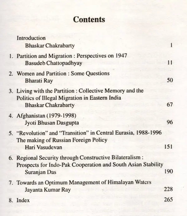 Exploring Regional Security South and Central Asia - Retail Maharaj
