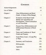 Rural Credit and Class-Differentiation- West Bengal Under Left Interventionist Regime - Retail Maharaj