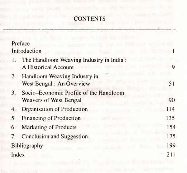 The Warp and Woof- An Enquiry into the Handloom Industry in West Bengal