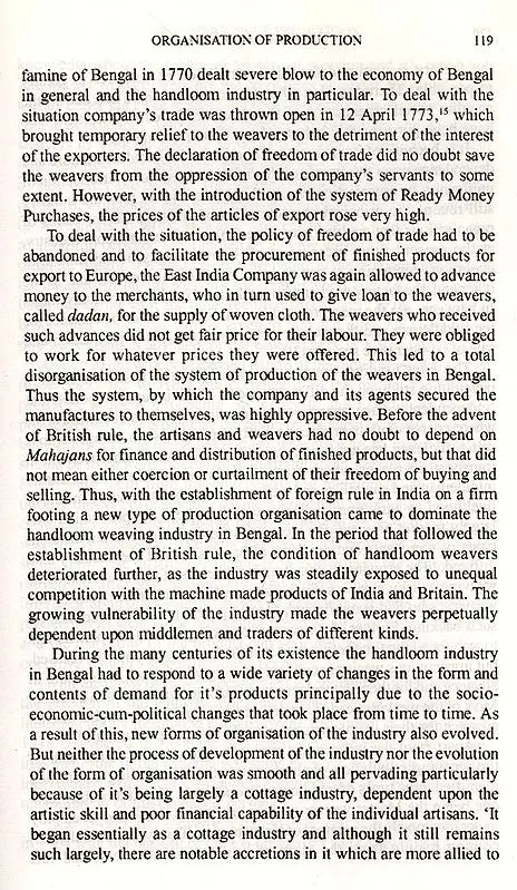The Warp and Woof- An Enquiry into the Handloom Industry in West Bengal
