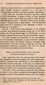 October Revolution and National Liberation Movement of a New Type (An Old and Rare Book) - Retail Maharaj