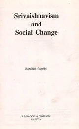 Srivaishnavism and Social Change - Retail Maharaj
