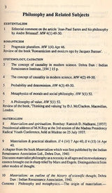 Manabendra Nath Roy- An Annotated Bibliography (An Old and Rare Book) - Retail Maharaj
