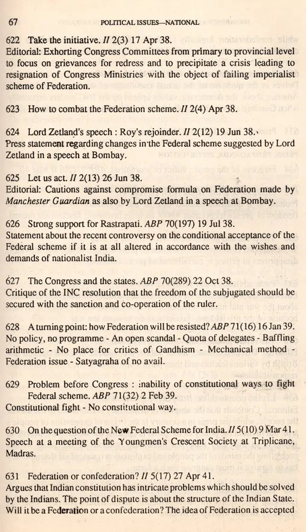 Manabendra Nath Roy- An Annotated Bibliography (An Old and Rare Book) - Retail Maharaj
