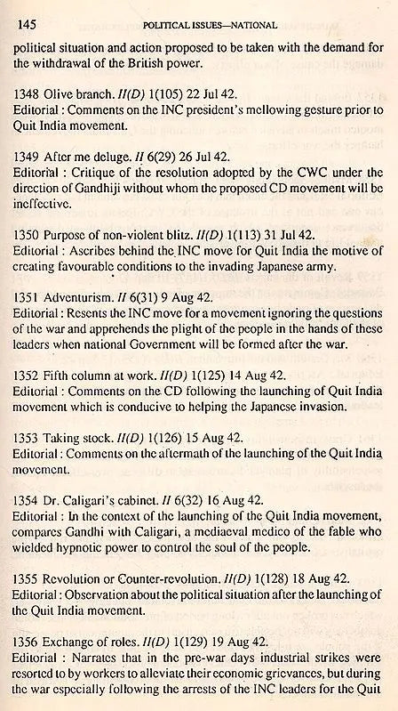 Manabendra Nath Roy- An Annotated Bibliography (An Old and Rare Book) - Retail Maharaj