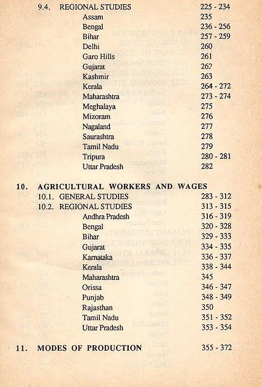 Agrarian Structure and Peasant Movements in Colonial and Post-Independence India (An Annotated Bibliography) An Old and Rare Book - Retail Maharaj