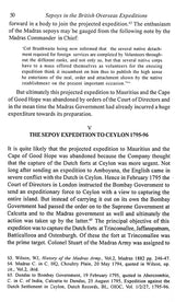 Sepoys in the British Overseas Expeditions (Vol-1, 1762-1826) - Retail Maharaj