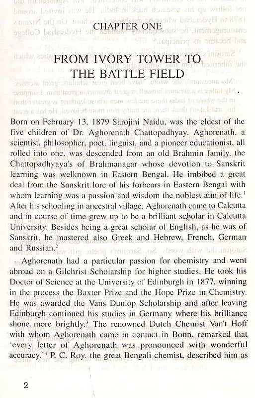 Sarojini Naidu- The Traditional Feminist (An Old and Rare Book) - Retail Maharaj