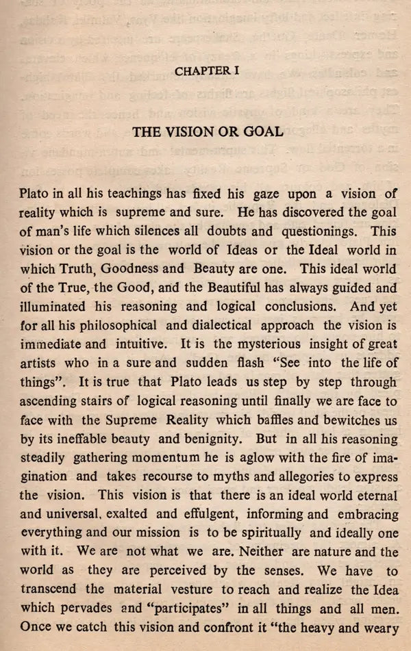 Platonic Bearings in Rabindranath (An Old and Rare Book) - Retail Maharaj