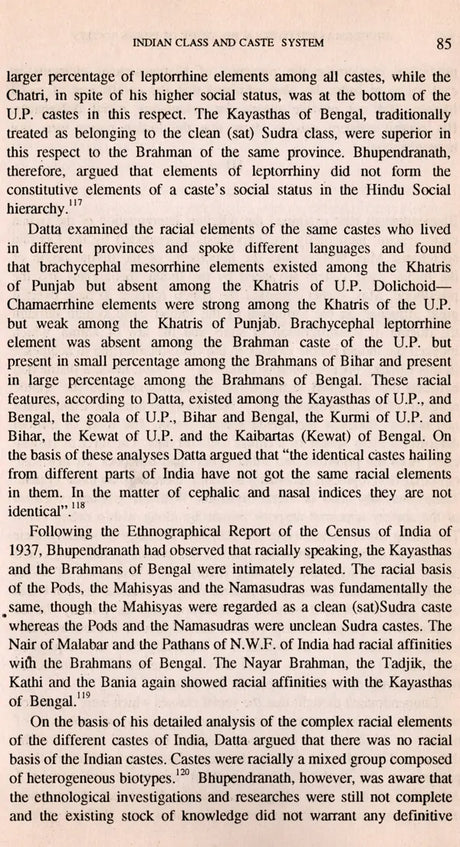 Bhupendranath Datta and His Study of Indian Society (An Old and Rare Book) - Retail Maharaj