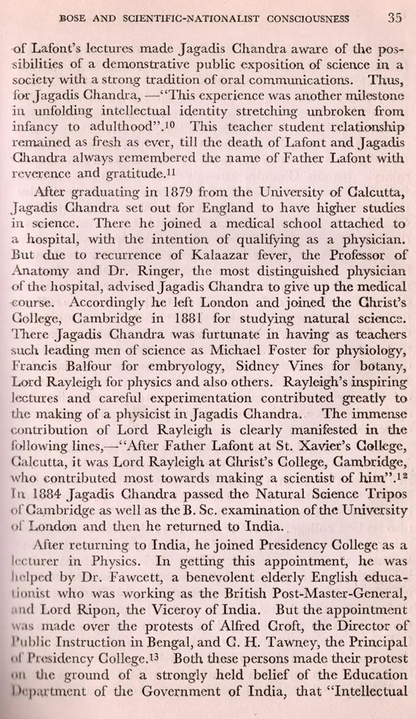 Colonialism Nationalism & Scientism- A Study of Acharya Jagadis Chandra Bose (An Old and Rare Book) - Retail Maharaj