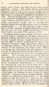 Colonialism Nationalism & Scientism- A Study of Acharya Jagadis Chandra Bose (An Old and Rare Book) - Retail Maharaj