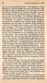 Internal Migration in India- A Case Study of Bengal (An Old and Rare Book) - Retail Maharaj