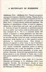 A Dictionary of Buddhism (An Old and Rare Book) - Retail Maharaj