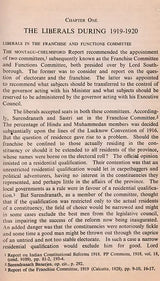 Political Activity of the Liberal Party in India 1919-1937 (An Old and Rare Book) - Retail Maharaj