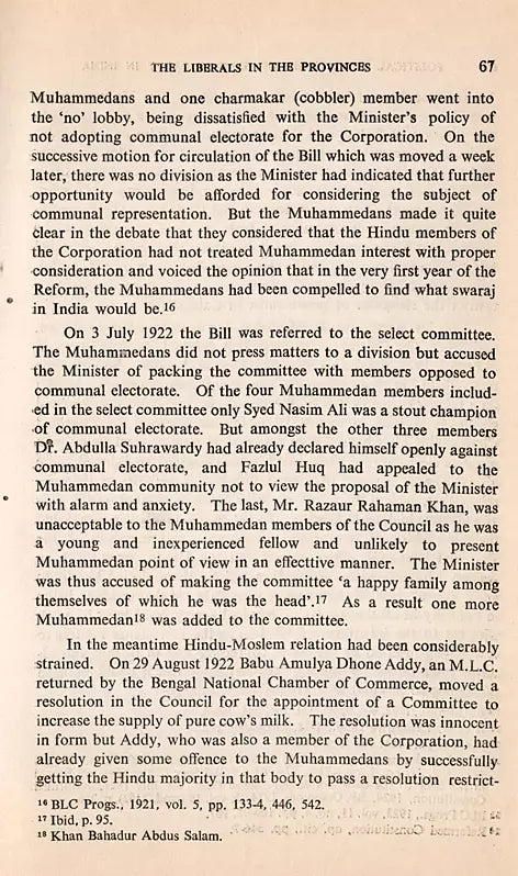 Political Activity of the Liberal Party in India 1919-1937 (An Old and Rare Book) - Retail Maharaj