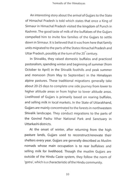 Nomads of the Himalayas (An Epic Journey to the World of Pastoral Gujjars in Rajaji's Kingdom) - Retail Maharaj