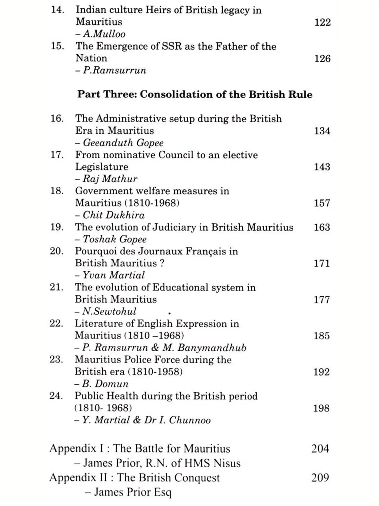 The British Conquest of Mauritius (The Contributions of Sepoys at the Battle of Long Mountain) - Retail Maharaj