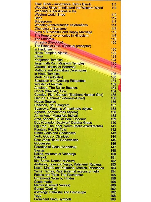 Hindu Rituals Rites Customs and Manners (Journey from Creation to Cremation) - Retail Maharaj