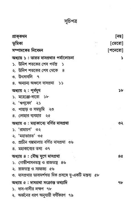 Slavery in Ancient India as Depicted in Pali and Sanskrit Writings (Bengali) - Retail Maharaj