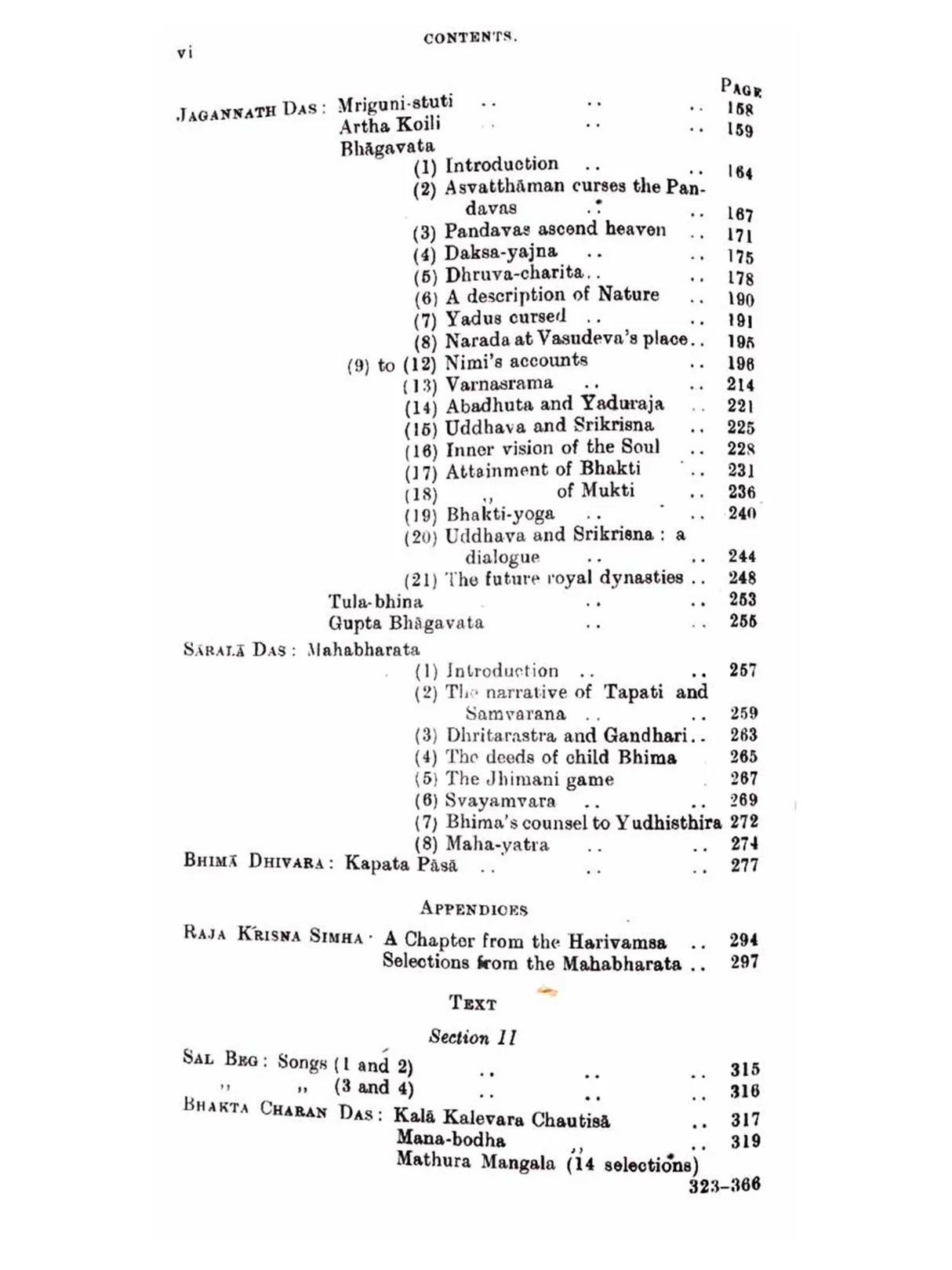 Typical Selections from Oriya Literature (Set of 2 Volumes)