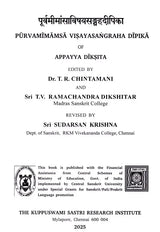 Purvamimamsa Visayasangraha Dipika of Appayya Diksita