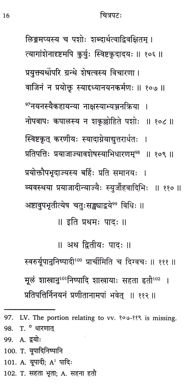 Citrapata of Appayya Diksita