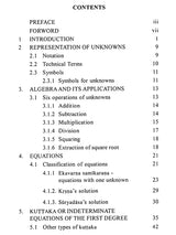 History of Ancient Indian Algebra